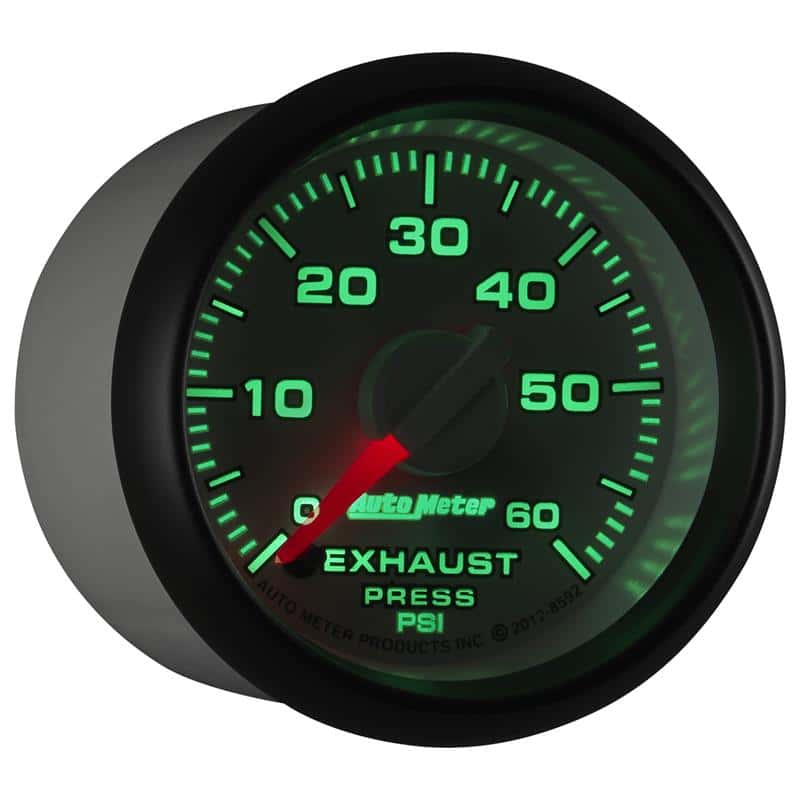 AutoMeter — AutoMeter Gauge Exhaust Press. 2-1/16in. 60PSI Stepper Motor Ram Gen 3 Factory Match
2-1/16" EXHAUST PRES - view 7