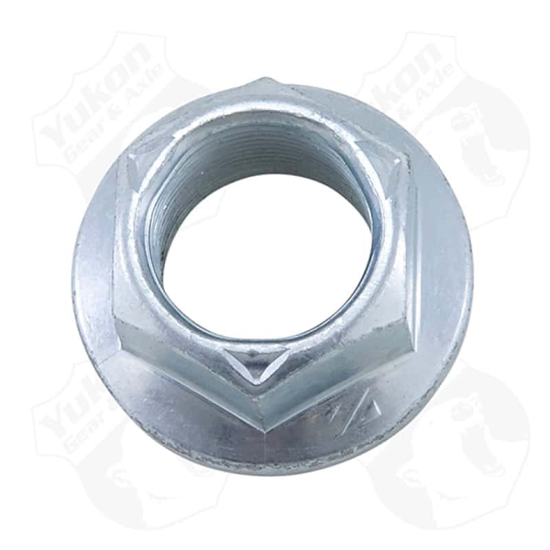Yukon Gear & Axle — Yukon Gear Rplcmnt Pinion Nut For Model 20 & 35 / Dana 30/44 JK - 7/8-20 Thread / 1 1/8 Socket
Pinion nut  - view 2