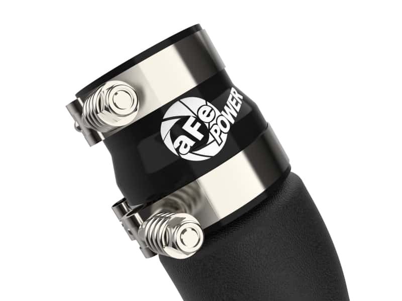 aFe — aFe 16-19 RAM 1500 V6 3.0L (TD) BladeRunner 3in Aluminum Hot Charge Pipe - Black
Hot Charge Pipe - view 5