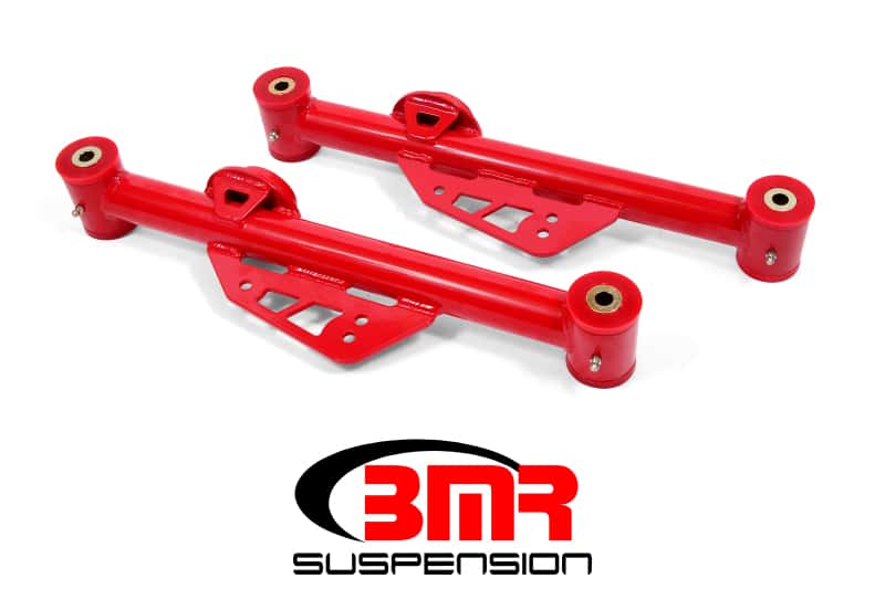 BMR Suspension — BMR 79-98 Fox Mustang Non-Adj. Lower Control Arms (Polyurethane) - Red
Lower Control Arms - view 1