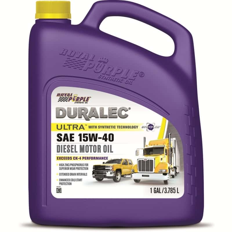 Royal Purple — Royal Purple Duralec Ultra Diesel 15W40 CK-4 Motor Oil - 1 Gallon
Diesel Engine Oil - view 1