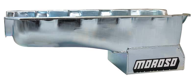 Moroso — Moroso Chevrolet Big Block Mark IV Stroker Wet Sump 6.5qt 8in Steel Oil Pan - view 2