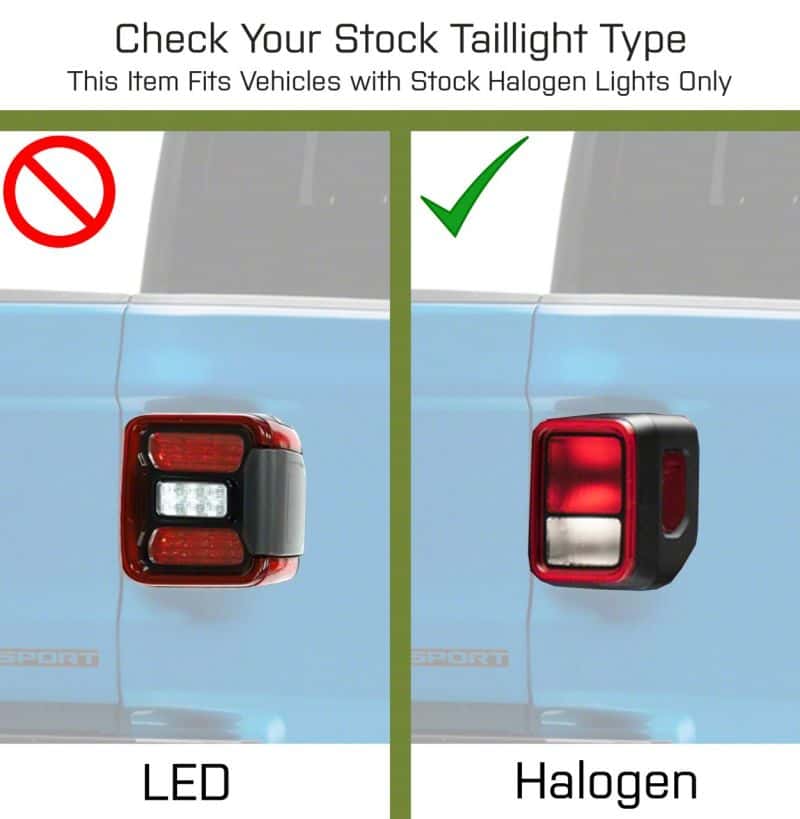 Raxiom — Raxiom 20-23 Jeep Gladiator JT LED Tail Lights- Blk Housing (Smoked Lens)
Lights - view 3