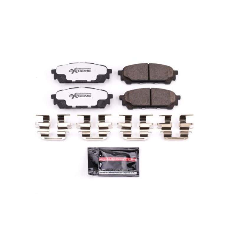 PowerStop — Power Stop 05-06 Saab 9-2X Rear Z26 Extreme Street Brake Pads w/Hardware
Z26 Brake Pads - view 1