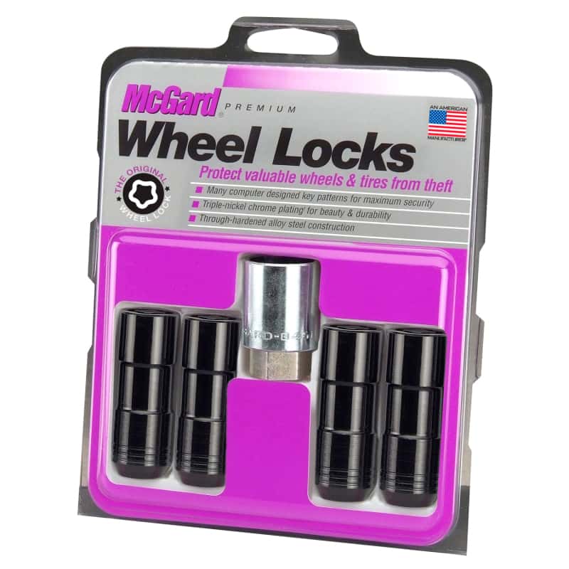 McGard — McGard Wheel Lock Nut Set - 4pk. (Cone Seat Duplex) 9/16-18 / 7/8 Hex / 2.5in. Length - Black - view 6
