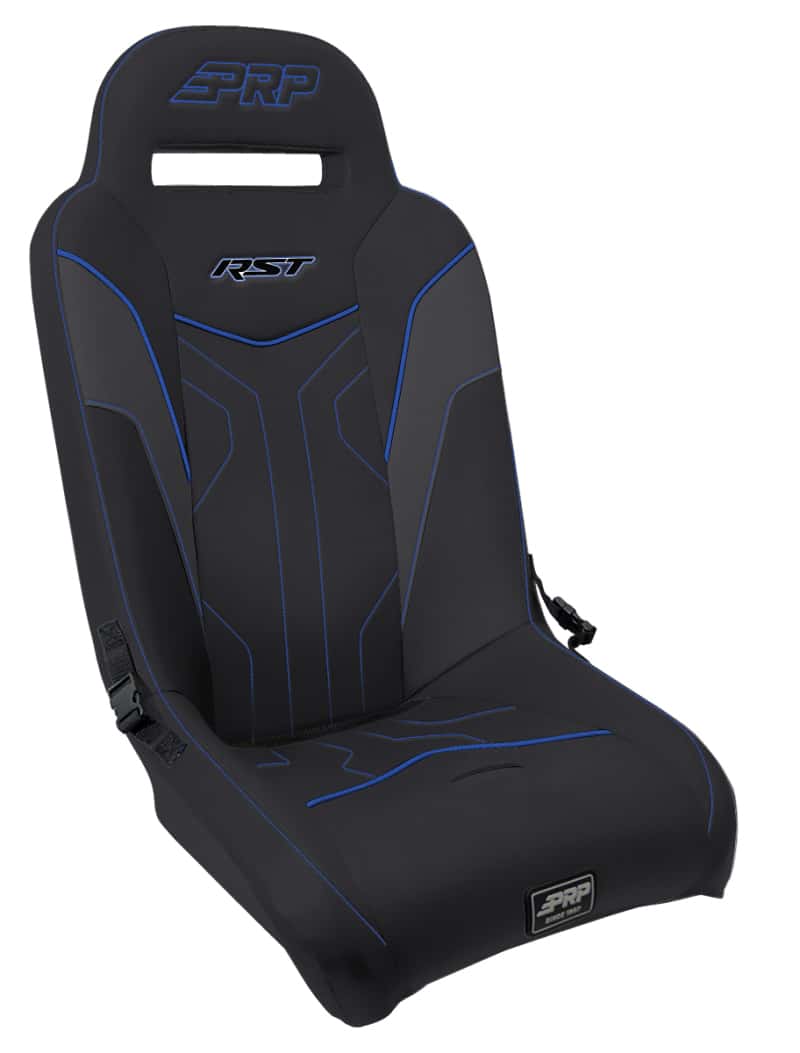 PRP Seats — PRP Polaris RZR PRO XP/PRO R/Turbo R RST Suspension Seat- Black/Blue - view 1