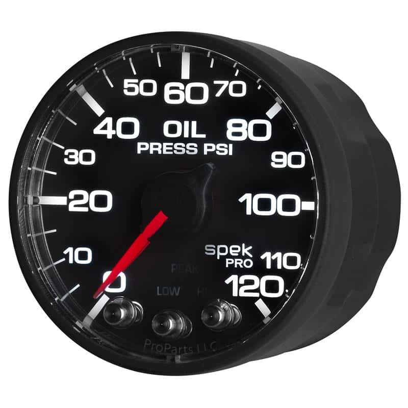 AutoMeter — Autometer Spek-Pro 52.4mm 0-120 PSI Digital Stepper Motor Oil Pressure Gauge
GA 2" OILP BFB SPEK - view 4
