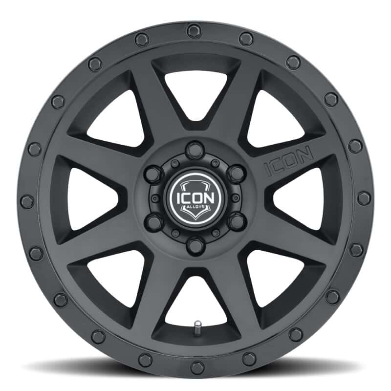 ICON — ICON Rebound 18x9 6x135 6mm Offset 5.25in BS 87.1mm Bore Double Black Wheel
WHEEL - view 5