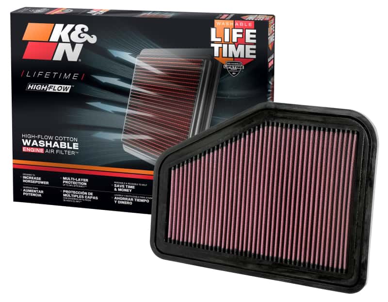 K&N Engineering — K&N 06 Holden Commodore VE Drop In Air Filter
Replacement Air Filt
Air Filter - view 5