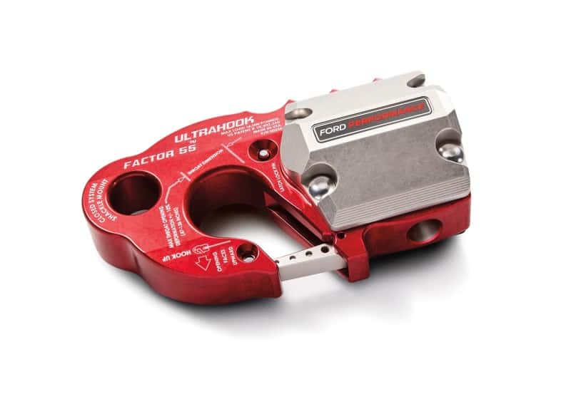 Ford Racing — Ford Racing Factor 55 UltraHook w/Rope Guard - Red
Tow Hook - view 2