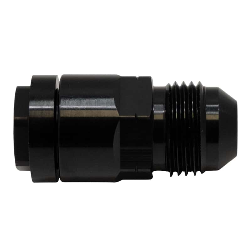 DeatschWerks — DeatschWerks 8AN Male Flare to 3/8in Female EFI Quick Connect Adapter - Anodized DW Titanium
Lines & Fittings - view 1