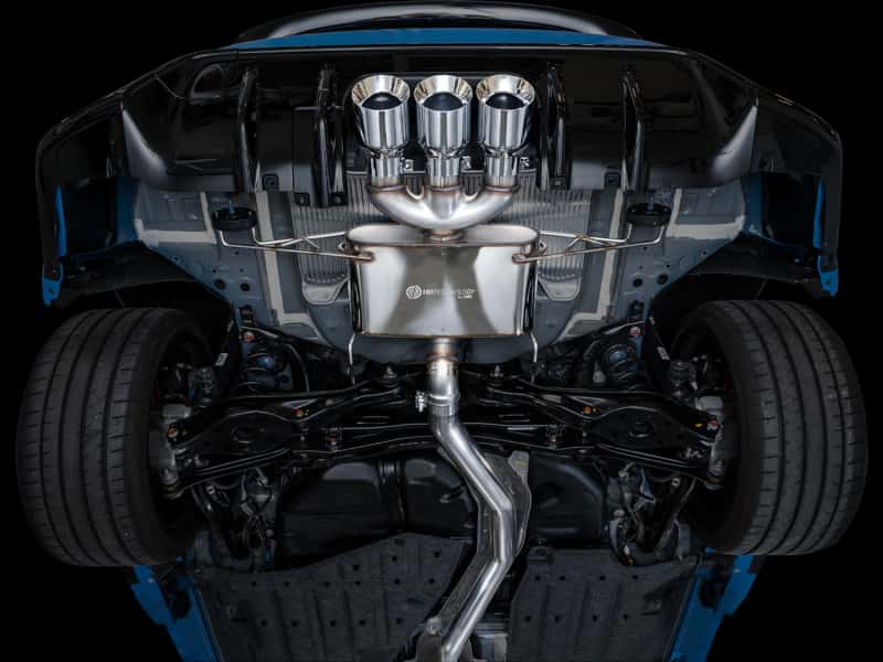 AWE Tuning — AWE Tuning 2023 Honda Civic Type R FL5 Touring Edition Exhaust w/ Triple Chrome Silver Tips
Touring Exhaust - view 2