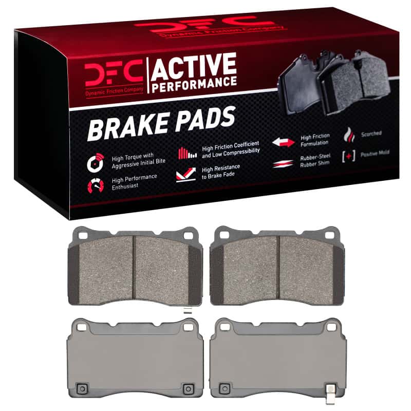 DFC — DFC 10-16 Hyundai Genesis Coupe Front Active Performance Pads - Low Metallic
DFC Brake Pad Set - view 1