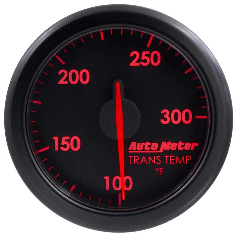 AutoMeter — Autometer Airdrive 2-1/6in Trans Temperature Gauge 100-300 Degrees F - Black
GA 2" TRNST ARDRV BK - view 3