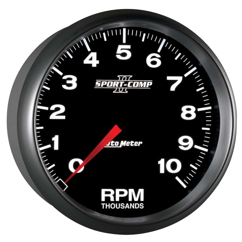 AutoMeter — Autometer Sport-Comp II 5 inch 0-10000 RPM In Dash Tachometer
5" TACH, 10,000 RPM, - view 12