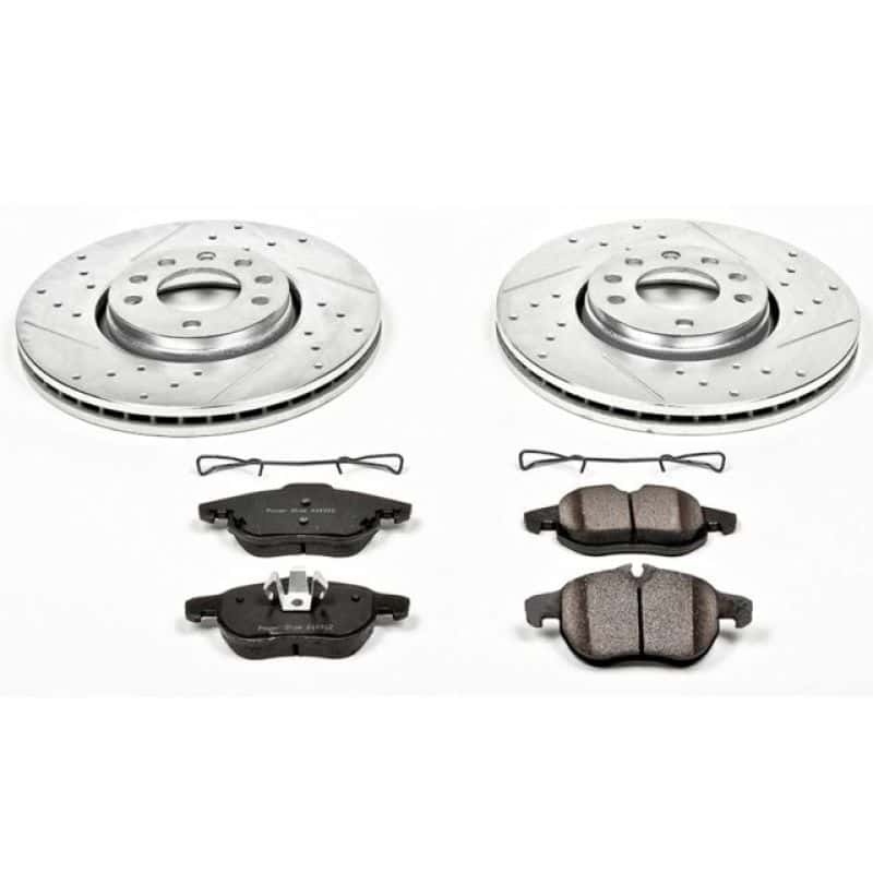 PowerStop — Power Stop 03-11 Saab 9-3 Front Z23 Evolution Sport Brake Kit - view 1