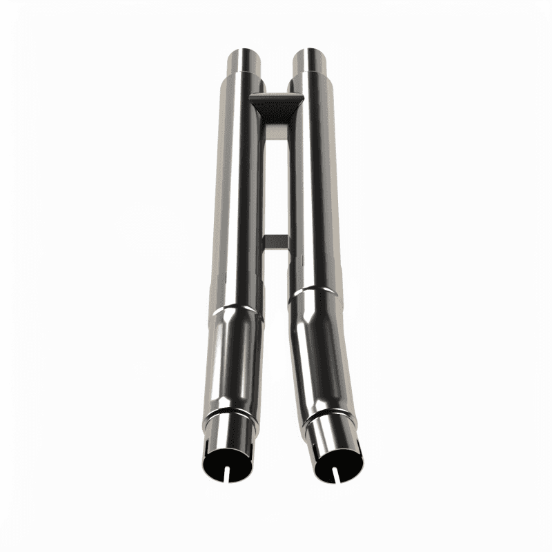 Kooks Headers — Kooks Headers 15-26 Ford Mustang 5.0L OEM Resonator Delete H-Pipe Kit
OEM x OEM SS H-Pipe - view 3
