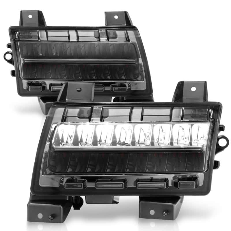 ANZO — ANZO 2018-2021 Jeep Wrangler LED Side Markers Chrome Housing Smoke Lens w/ Seq. Signal Sport Bulb
TurnSignalPkLtAssy
SideMrkrLghtAssy - view 14