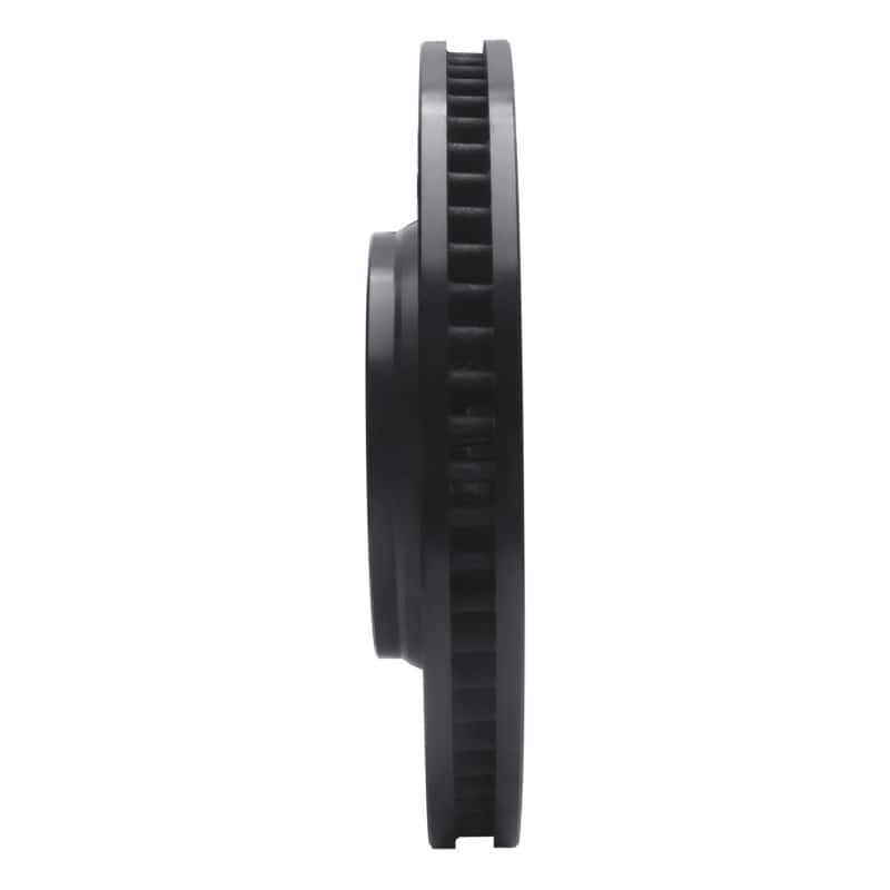 R1 Concepts — R1 03-08 Cadillac STS Front Right Drilled & Slotted Black Brake Rotor
R1 Brake Rotor Drill - view 3
