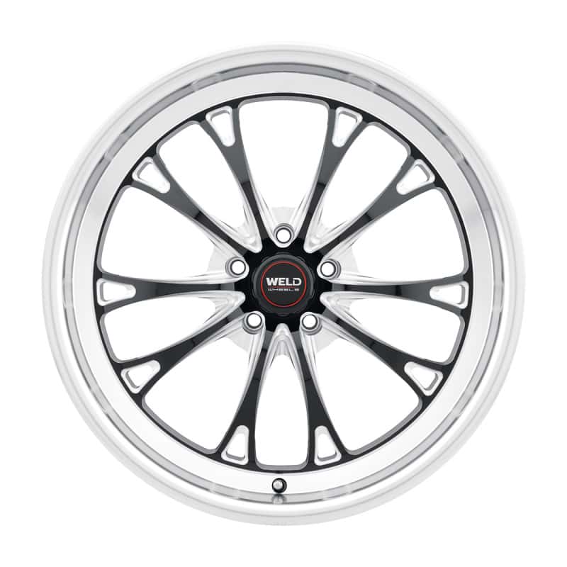 Weld — Weld S113 20X12 Belmont 5X120 ET52 BS8.50 Gloss Black MIL Dia 72.56 - view 1