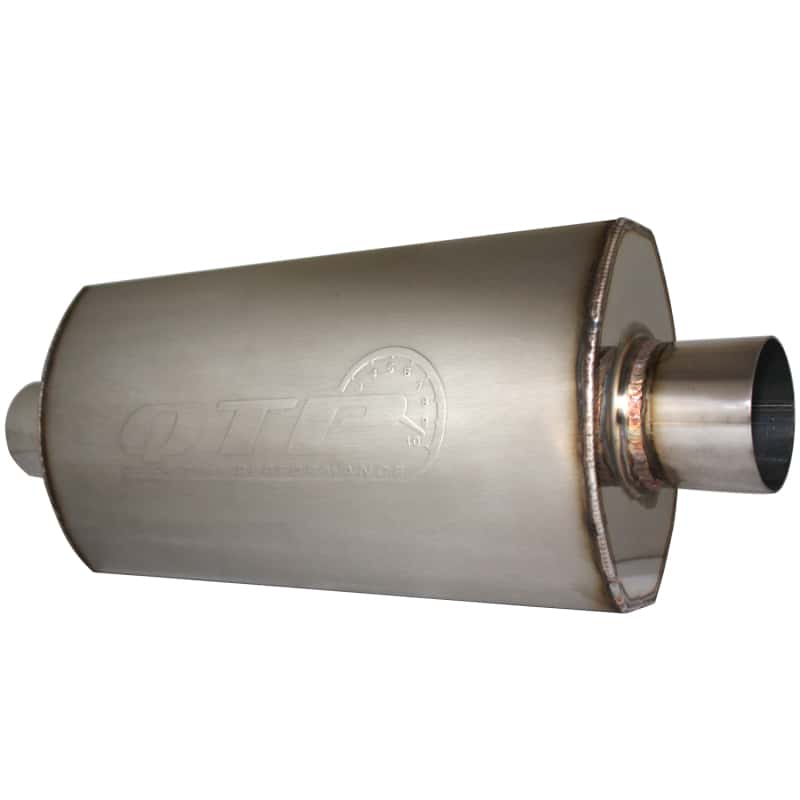 QTP — QTP 3.5in Weld-On 304SS AR3 Muffler - view 4
