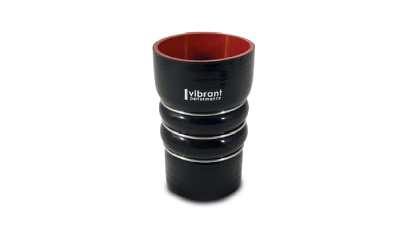 Vibrant — Vibrant Silicone Coupling 4 Ply Aramid CAC Transition Hose 3.25in x 3in Inlet/Outlet - Black
SilHoseCou3"x3.25x6"
Hose Coupler - view 2