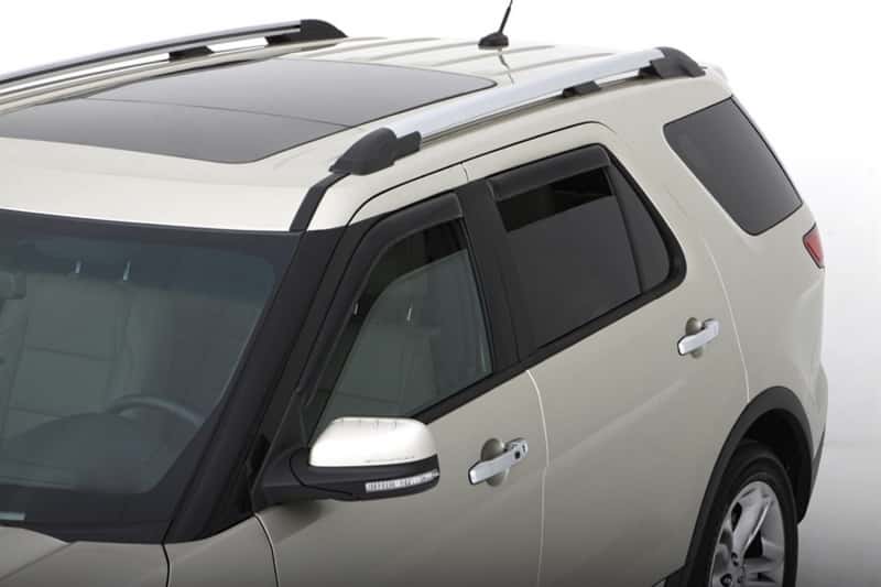 AVS — AVS 11-18 Ford Explorer Ventvisor In-Channel Front & Rear Window Deflectors 4pc - Smoke
IN-CHANNEL VENTVISOR
Side Window Vent - view 2