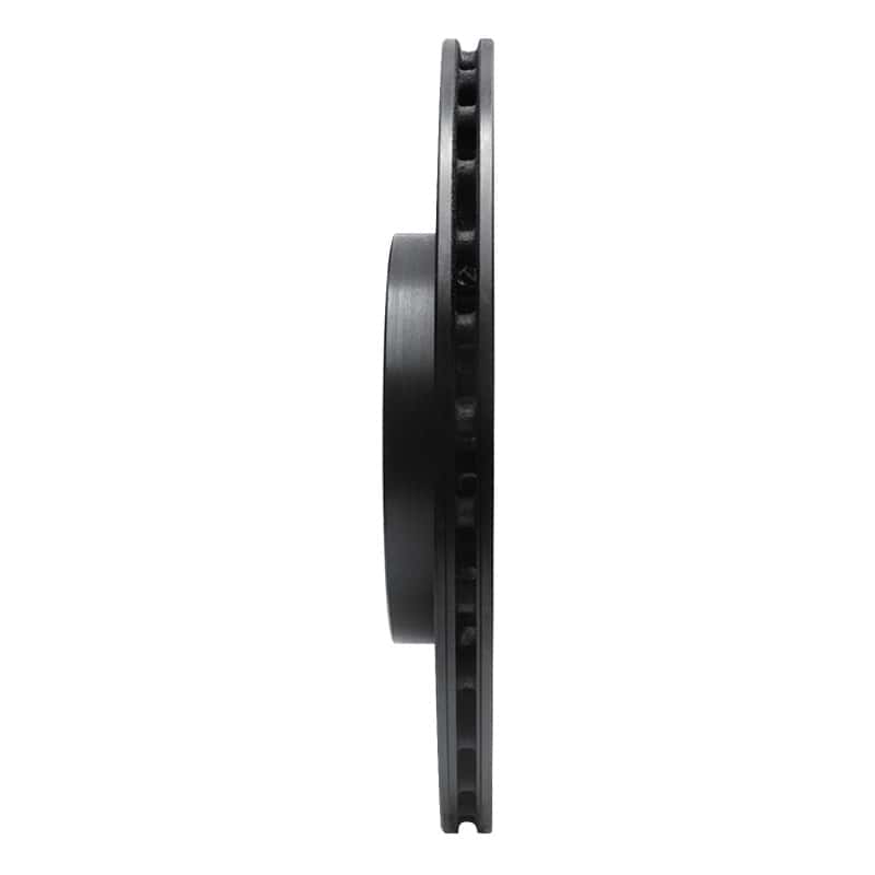 R1 Concepts — R1 2017-2020 Jaguar I-Pace Rear Right Drilled & Slotted Black Brake Rotor
R1 Brake Rotor Drill - view 3
