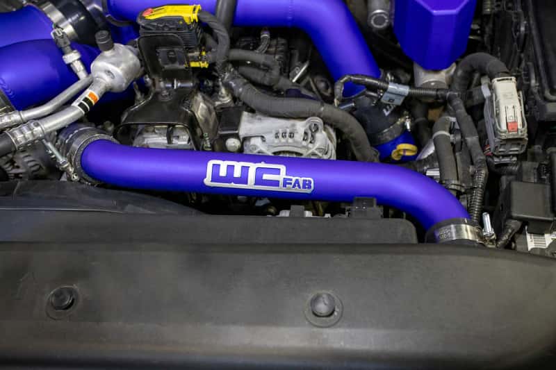Wehrli — Wehrli 17-19 Chevrolet 6.6L L5P Duramax Upper Coolant Pipe - Gloss Black
Clnt pipe 17-19 GB - view 5