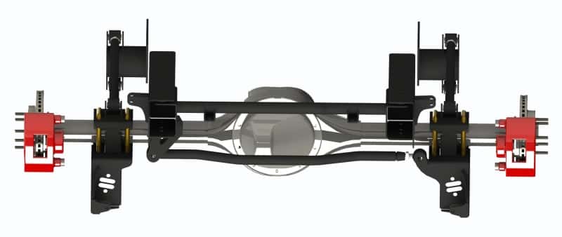 Ridetech — Ridetech 73-87 Chevy C10 Bolt-On 4 Link System
4-Link 73-87 C10 - view 3