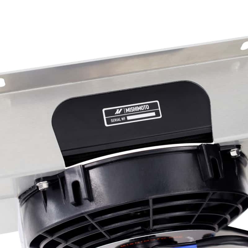 Mishimoto — Mishimoto Universal Oil Cooler Kit 25-Row Cooler and 1x 8in Fan
Oil Cooler Kit - view 5