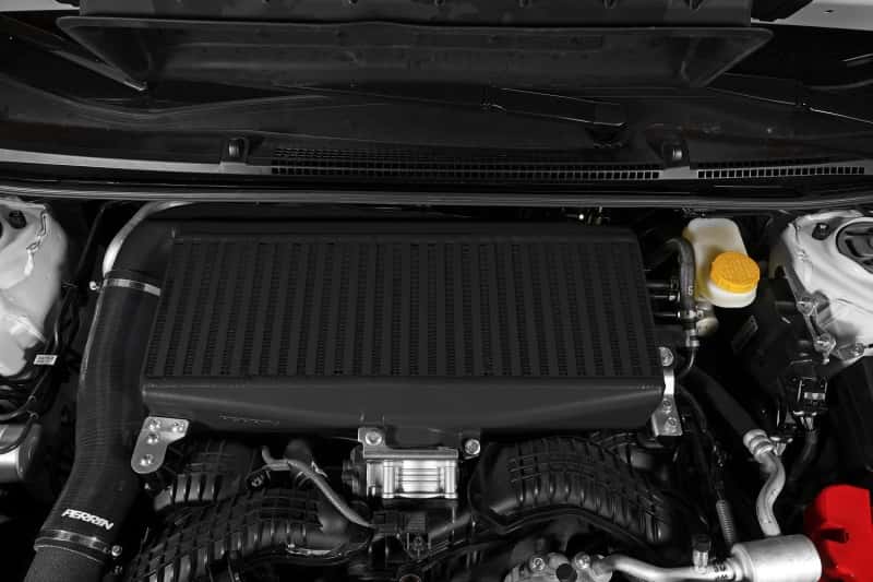 Perrin Performance — PERRIN 22-25 Subaru WRX / 19-25 Ascent / 20-25 Outback & Legacy Turbo Top Mount Intercooler - Black - view 12