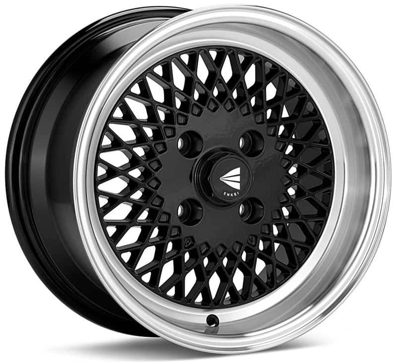 Enkei — Enkei92 Classic Line 15x8 25mm Offset 4x100 Bolt Pattern Black Wheel - view 2