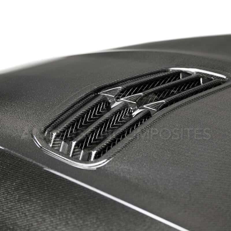 Anderson Composites — Anderson Composites 16-19 Chevrolet Camaro Carbon Fiber Type-OE Style Hood - view 6
