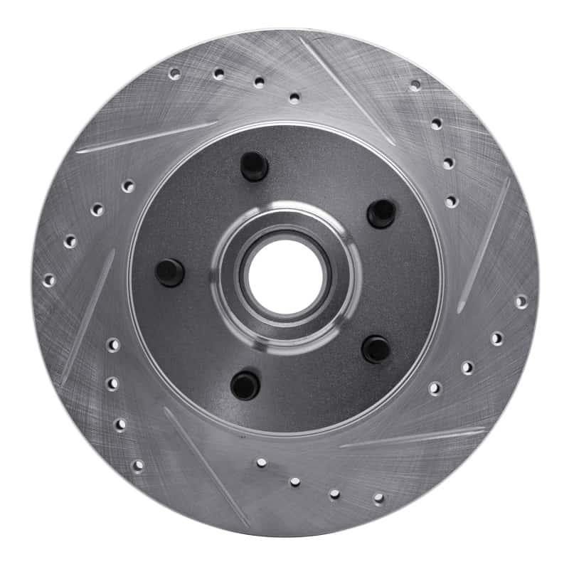 R1 Concepts — R1 1988-1991 Chevrolet C1500 Front Right Drilled & Slotted Silver Brake Rotor
R1 Brake Rotor Drill - view 1