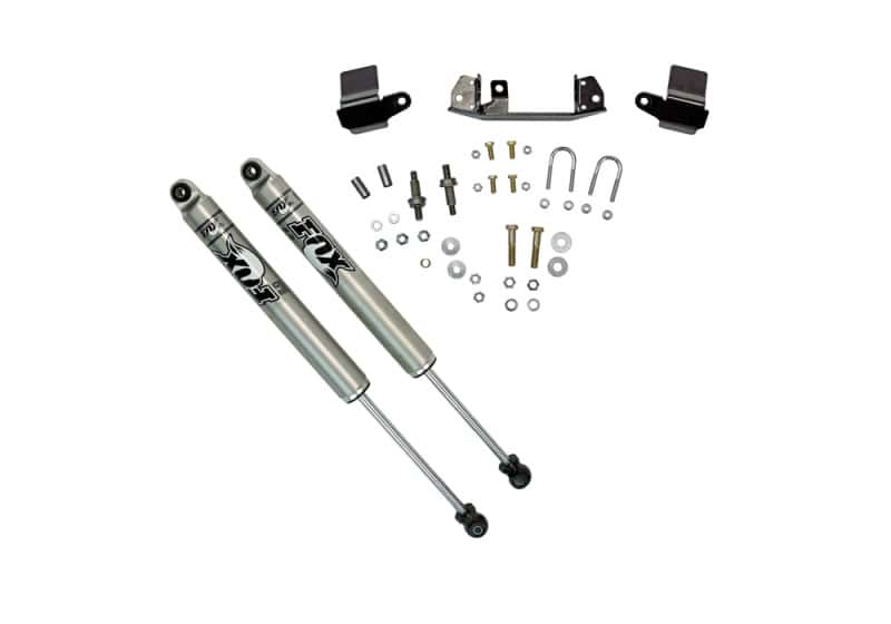 Superlift — Superlift  2003-2008 RAM 2500/3500 4WD Dual Steering Stabilizer Kit w/ Fox 2.0 Shocks - view 2