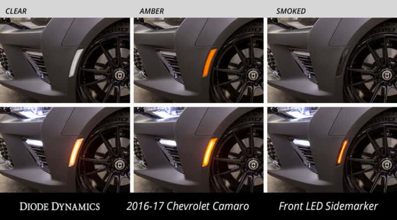 Diode Dynamics — Diode Dynamics 16-21 Chevrolet Camaro LED Sidemarkers Clear (set) - view 5