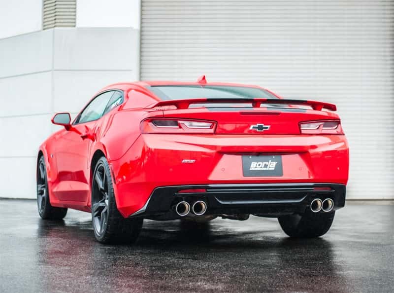 Borla — Borla 16 Chevy Camaro 6.2L Atak Rear Section Exhaust w/o Dual Mode Valves
Axle-Back System - view 6
