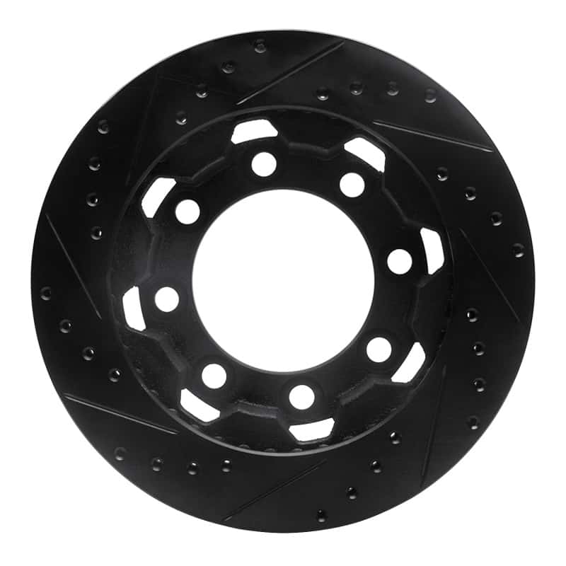 R1 Concepts — R1 75-93 Dodge W200 Front Right Drilled & Slotted Black Brake Rotor
R1 Brake Rotor Drill - view 5