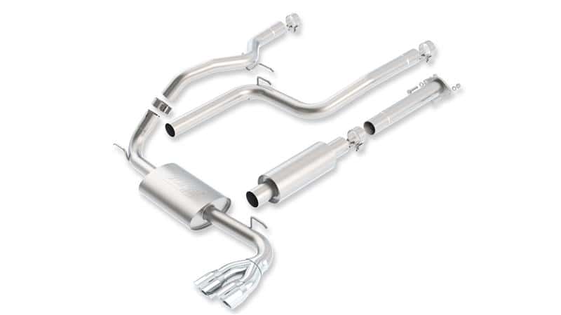 Borla — Borla 12-16 Ford Focus SE Hatchback w/o Sport Package 2.0L 4cyl SS Catback Exhaust
Cat-Back System
ExhstSysKt - view 2