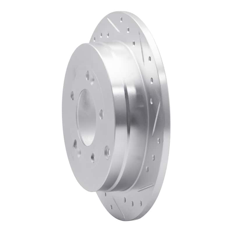 R1 Concepts — R1 06-09 Hyundai AZERA Rear Right Drilled & Slotted Silver Brake Rotor
R1 Brake Rotor Drill - view 2