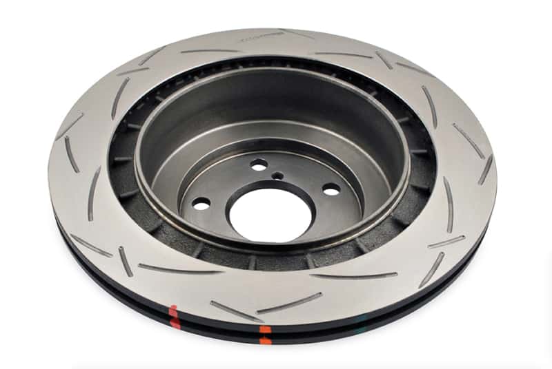 DBA — DBA 01-07 Subaru WRX / 05-07 Subaru Forester XT Rear Slotted 4000 Series Rotor
T3 4000 Series Rotor
Brake Rotor - view 2
