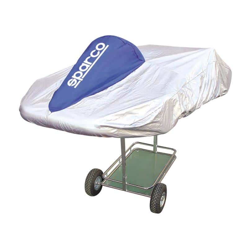 SPARCO — Sparco Kart Cover Silver/Blue - view 1