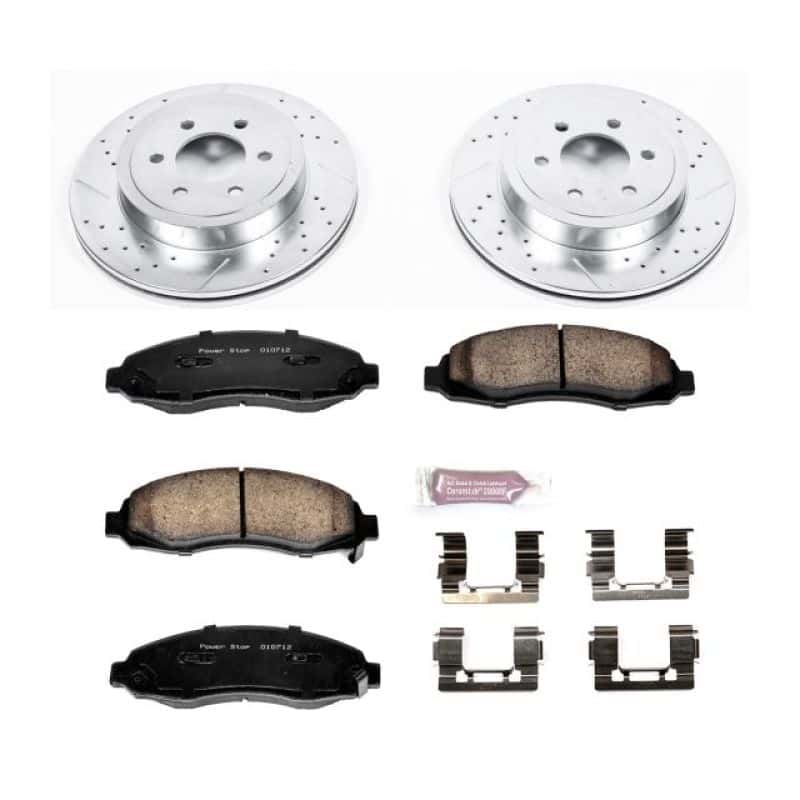 PowerStop — Power Stop 03-04 Dodge Dakota Front Z23 Evolution Sport Brake Kit - view 1