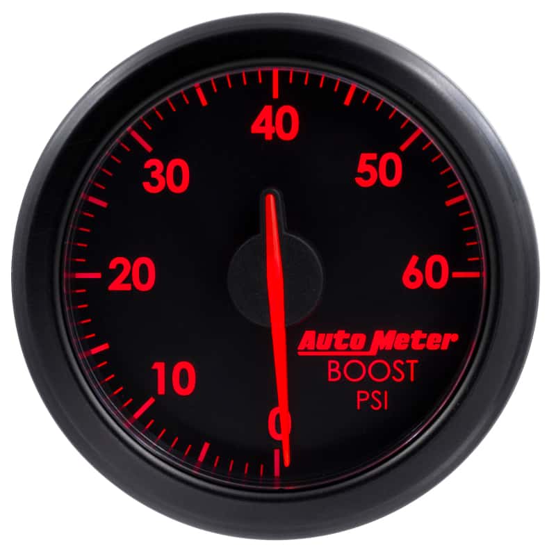 AutoMeter — Autometer Airdrive 2-1/6in Boost Gauge 0-60 PSI - Black
GA 2" BST AIRDRIV BK - view 13