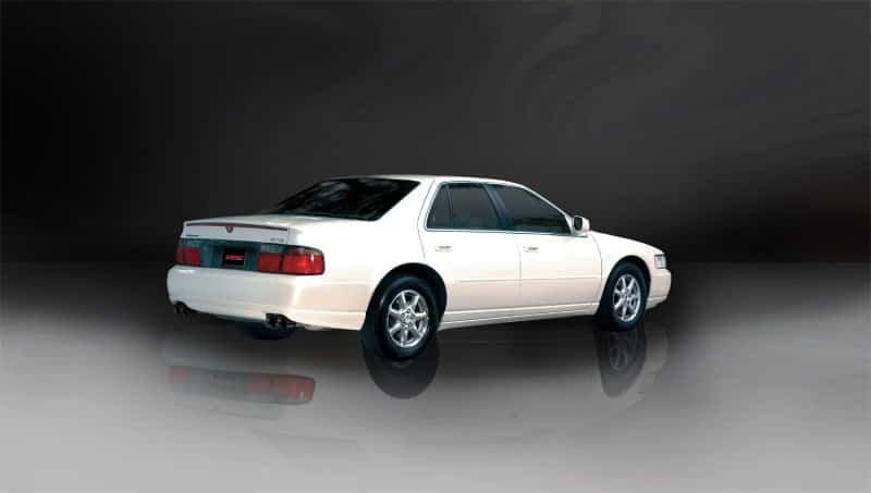 CORSA Performance — Corsa 98-03 Cadillac Seville 4.6L 2.5in Cat-Back Dual Rear w Twin 35in Black Pro-Series Tips
Exhaust - view 5