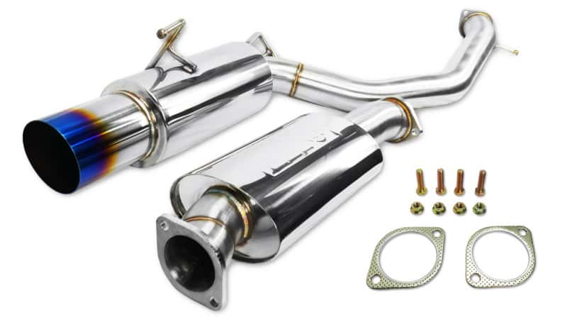 ISR Performance — ISR Performance GT Single Exhaust With Burnt Tip - Nissan 370Z - view 3