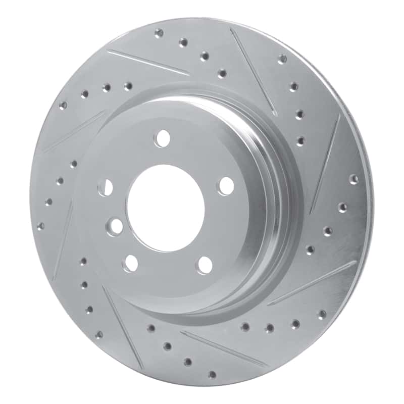 R1 Concepts — R1 06-15 BMW 335XI Rear Right Drilled & Slotted Silver Brake Rotor
R1 Brake Rotor Drill - view 2