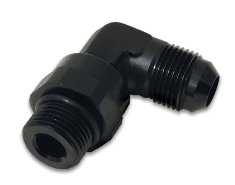 Vibrant — Vibrant -8AN Male Flare to Male -6AN ORB Swivel 90 Degree Adapter Fitting - Anodized Black
-8AN-6ORBMLSwivl90Dg - view 3