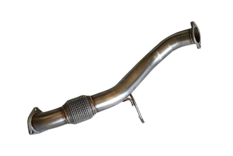 Invidia — Invidia 22+ HONDA CIVIC TYPE-R FL5 R400 SINGLE LAYER BLACK TIP CAT-BACK (NON POLISH PIPE) - view 4